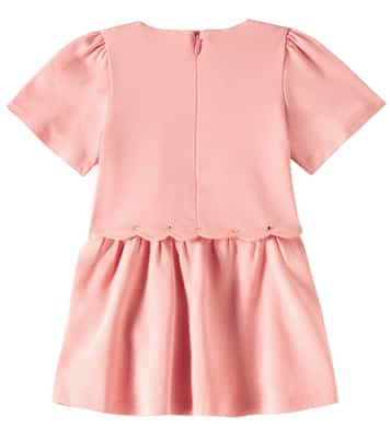 Bebé - vestido de algodón festoneado | Chloé Kids