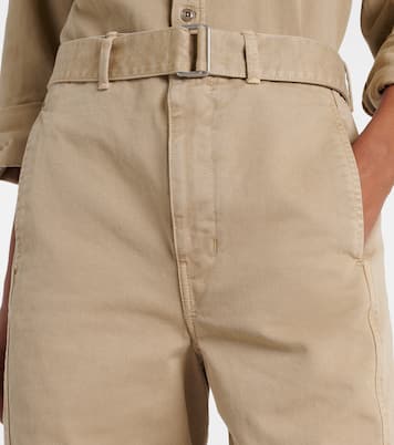 Jeans anchos con cinturón | Lemaire