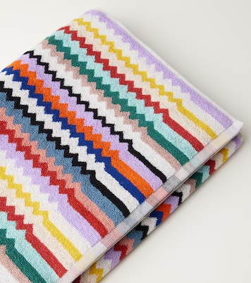 Riverbero Zigzag terry bath sheet | Missoni