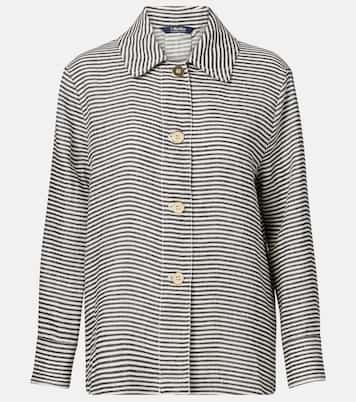 Zamia printed linen blouse | 'S Max Mara
