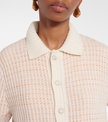 Camisa acanalada Noble de cachemir | God's True Cashmere