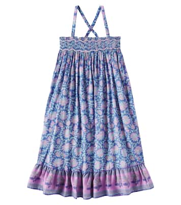 Vestido Marceline de gasa algodón floral | Louise Misha