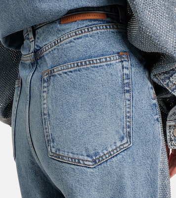 Jeans a gamba larga con cristalli | Stella McCartney