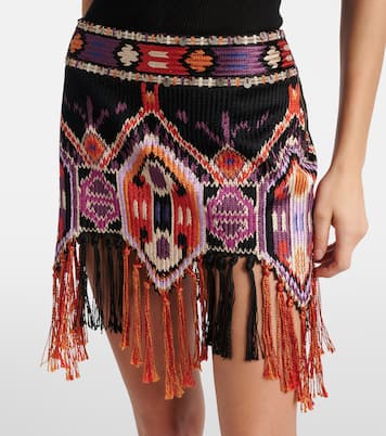 Yolana sequined fringed miniskirt | Isabel Marant