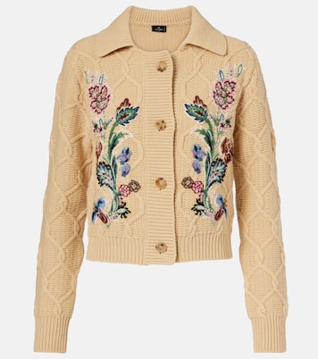 Bestickter Cardigan aus Wolle und Kaschmir | Etro