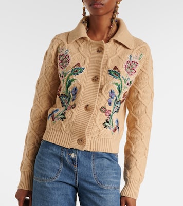 Bestickter Cardigan aus Wolle und Kaschmir | Etro