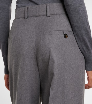 Gerade Hose aus Wollflanell | Stella McCartney