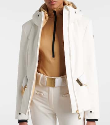 Prezioso faux fur-trimmed down ski jacket | Goldbergh