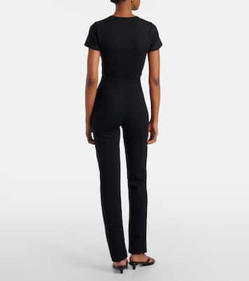 Rio high-rise slim pants | Leset