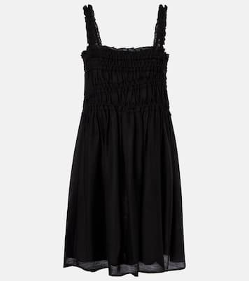 Smocked minidress | Tory Burch