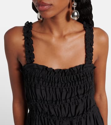 Smocked minidress | Tory Burch