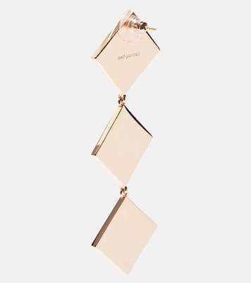 Crystal-embellished drop earrings | Self-Portrait