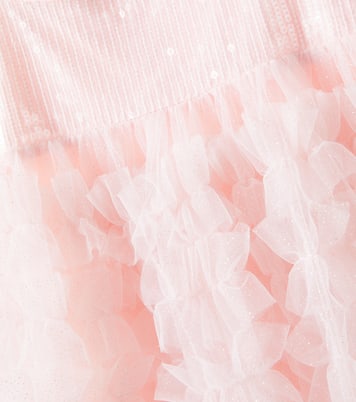 Abito Diamond Dust in tulle con volant | Tutu Du Monde