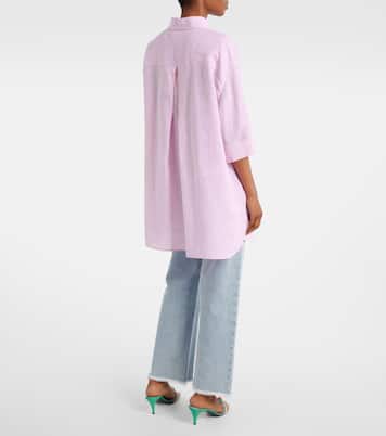 Polo oversized de lino | Valentino