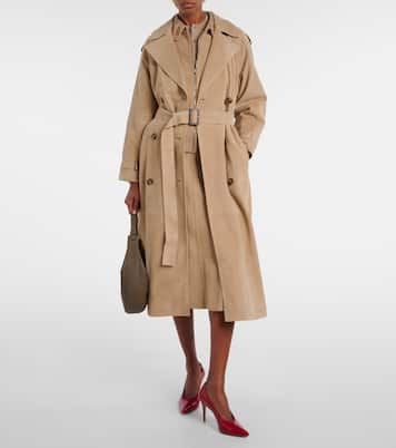 Gonna midi in suede | Yves Salomon