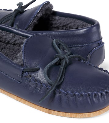 Mocasines de piel con borrego | PèPè