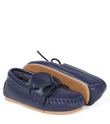 Mocasines de piel con borrego | PèPè