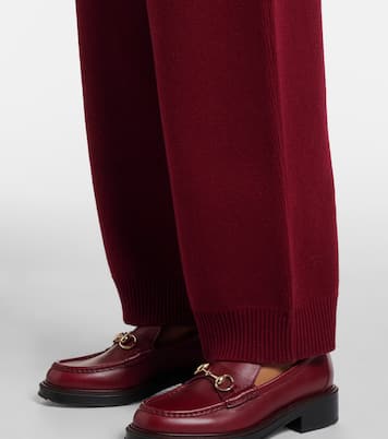 羊毛与羊绒锥形裤装 | Gucci