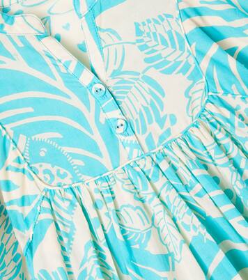 Cruz floral cotton dress | Poupette St Barth Kids
