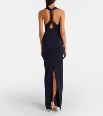 Ayesha embellished halterneck gown | Rebecca Vallance