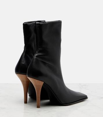 Leather ankle boots | Alaïa