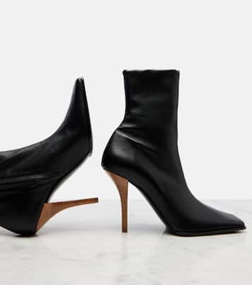 Leather ankle boots | Alaïa