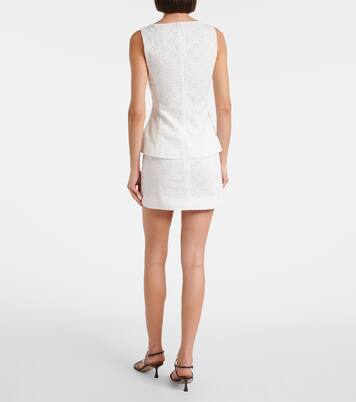 Loma broderie anglaise miniskirt | Faithfull
