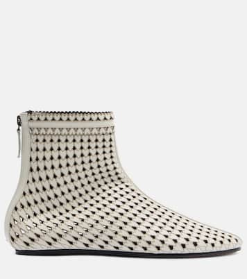 Ferix laser-cut leather ankle boots | Isabel Marant