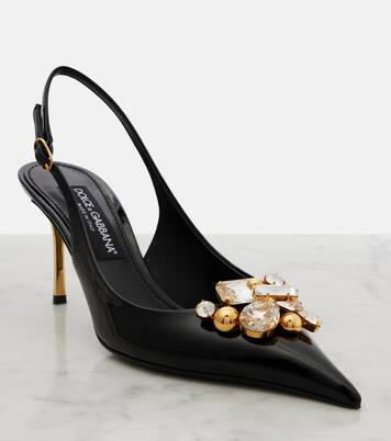 Pumps slingback in vernice | Dolce&Gabbana