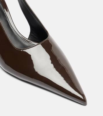 Patent leather slingback pumps | Toteme