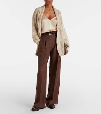 Top aus Satin | Brunello Cucinelli