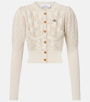 Ella pointelle cotton cardigan | Vivienne Westwood