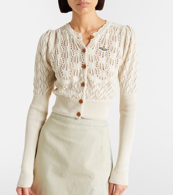 Ella pointelle cotton cardigan | Vivienne Westwood