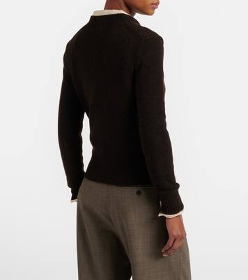 Nalini knitted cashmere top | The Row