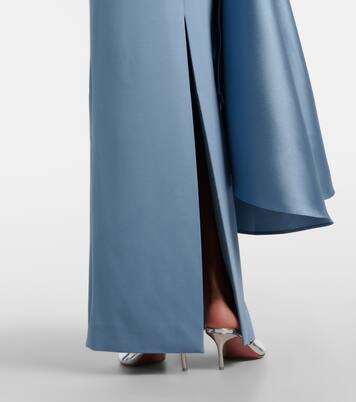 Kiana draped off-shoulder gown | Solace London