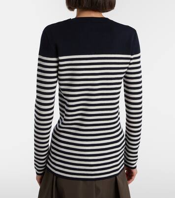 Striped virgin wool sweater | Prada