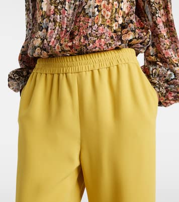 Silk wide-leg pants | Valentino