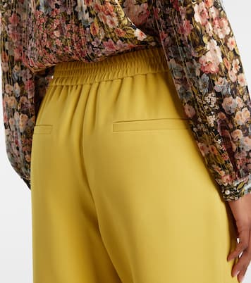 Silk wide-leg pants | Valentino