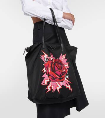 Set of two nylon totes | Prada