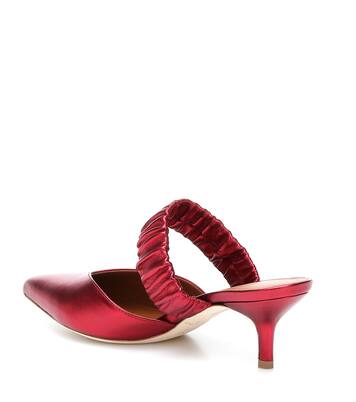Matilda 45 metallic leather mules | Malone Souliers