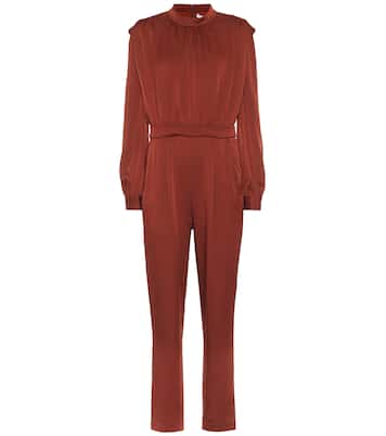 Combi-pantalon Kavia en crêpe de satin | Veronica Beard