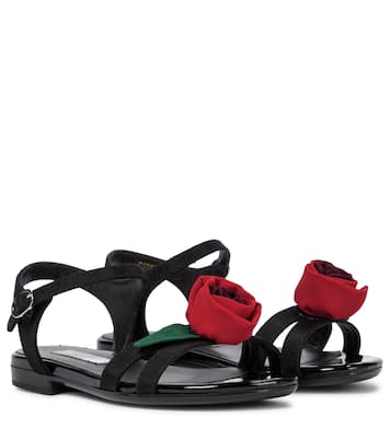 Verzierte Sandalen | Dolce&Gabbana Kids