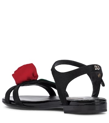 Verzierte Sandalen | Dolce&Gabbana Kids