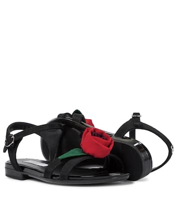 Verzierte Sandalen | Dolce&Gabbana Kids