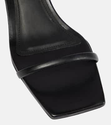 Leather wedge sandals | Rick Owens