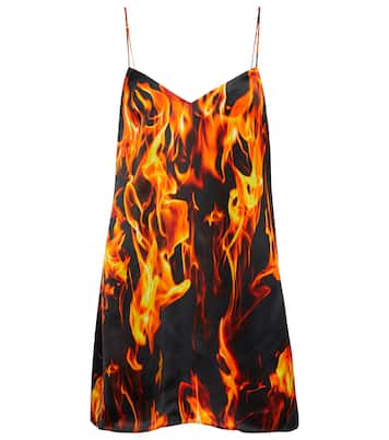 Bedrucktes Minikleid | Vetements