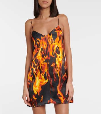 Bedrucktes Minikleid | Vetements
