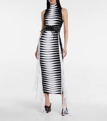 Abito midi in jacquard | Alaïa