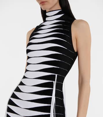 Abito midi in jacquard | Alaïa