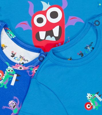 Bebé - conjunto de 3 bodies de algodón | Off-White Kids